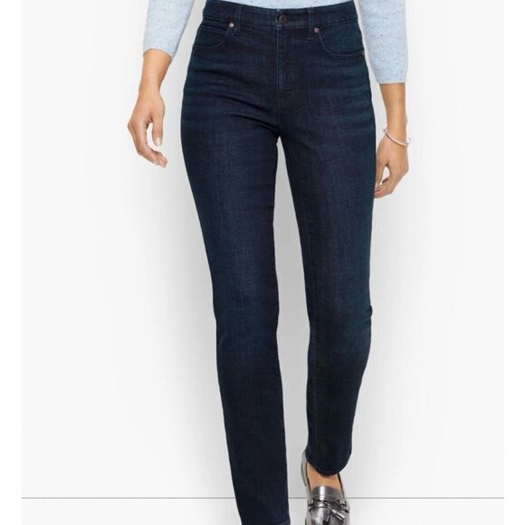 Talbots Heritage Straight Leg Jeans size 16 Petite - Picture 1 of 9